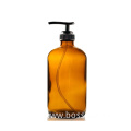 Amber Hand Wash glass liquid Soap Dispenser
